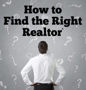 choosing the right real estate agent